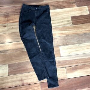 💜 J Brand from Bloomingdale’s black wash skinny jeans w sparkly strip do…